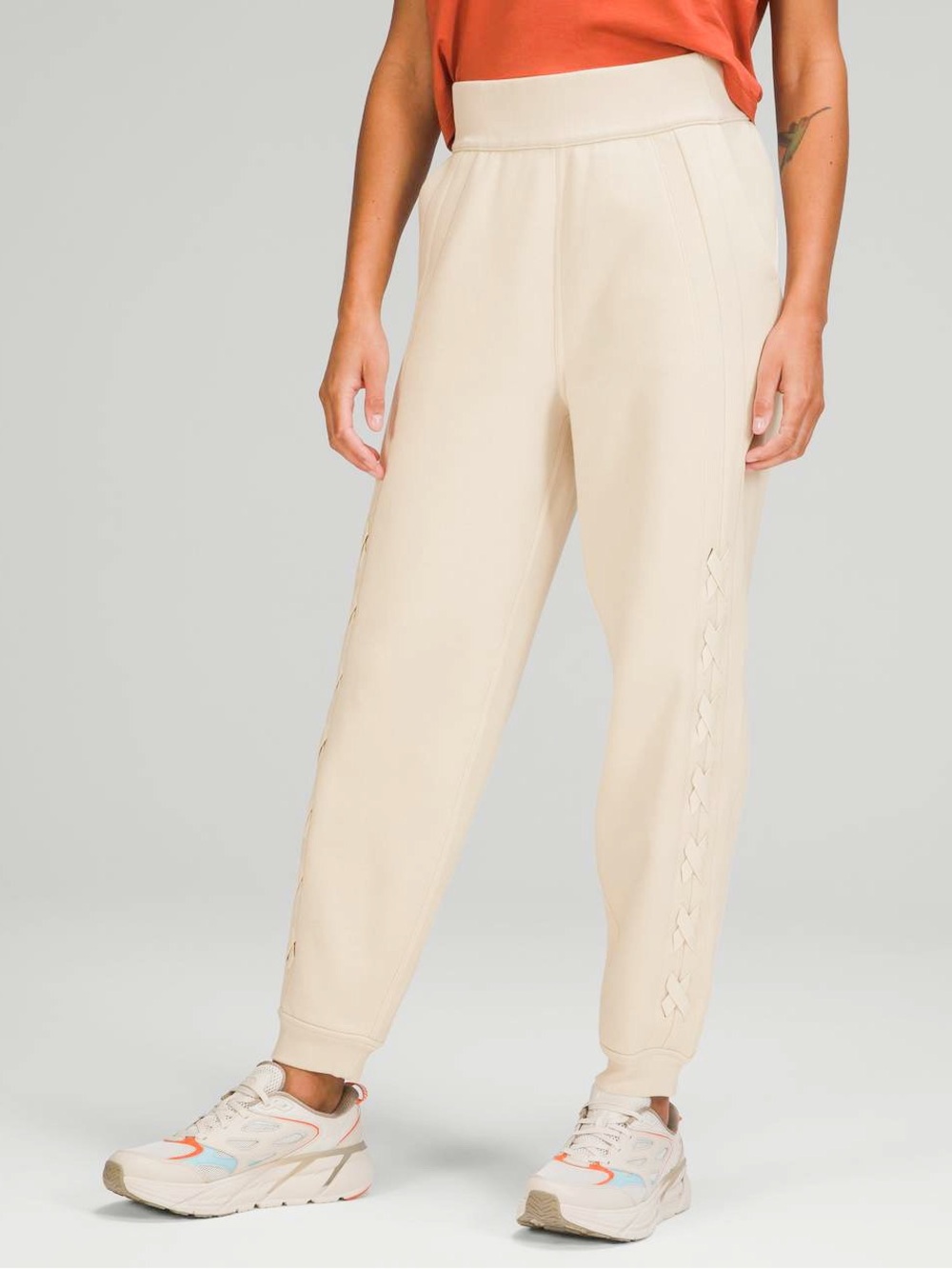 Lululemon Braided Detail High Rise Jogger Pant